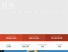 Tablet Screenshot of illinoisllaa.org